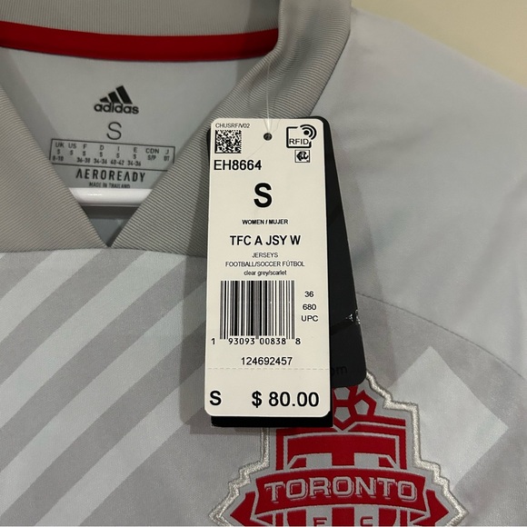 Adidas MLS Toronto FC Soccer Jersey - Picture 3 of 8